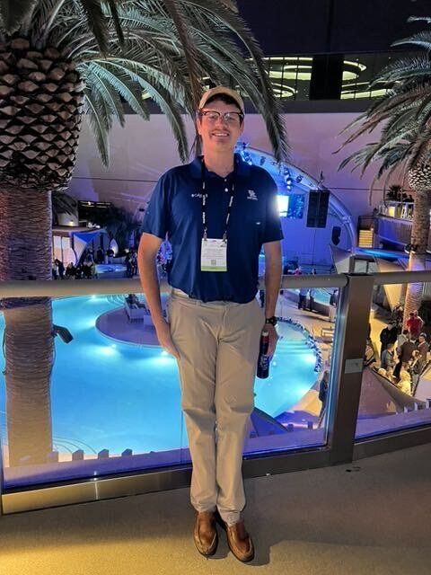 Carson Hunt, owner of Satisfaction Pool & Spa